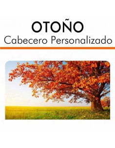 Cabecero personalizado efecto OTOÑO 2