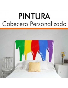 Cabecero personalizado PINTURA 3D