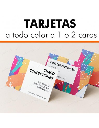 TARJETAS VISITA