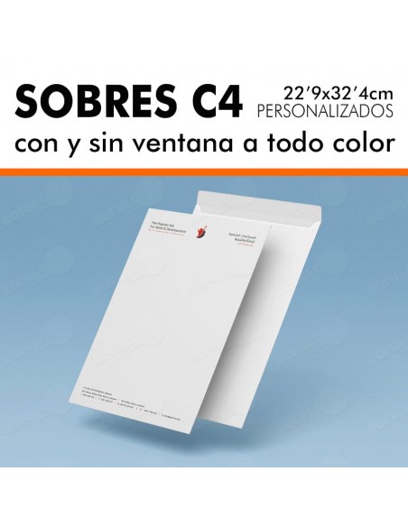 SOBRES PERSONALIZADOS C4