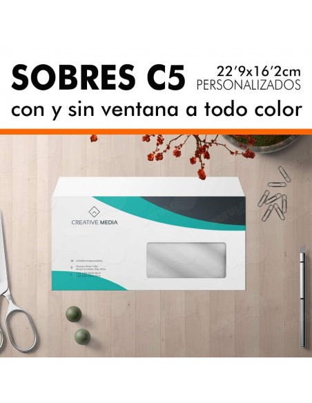 SOBRES PERSONALIZADOS C5
