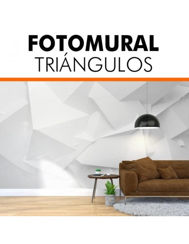 Foto mural personalizado efecto 3D Triángulos