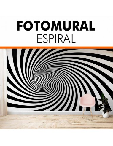 Foto mural personalizado efecto 3D Espiral