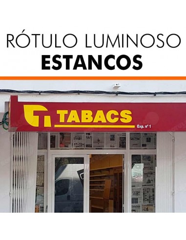 Rótulos estancos y tabacaleras