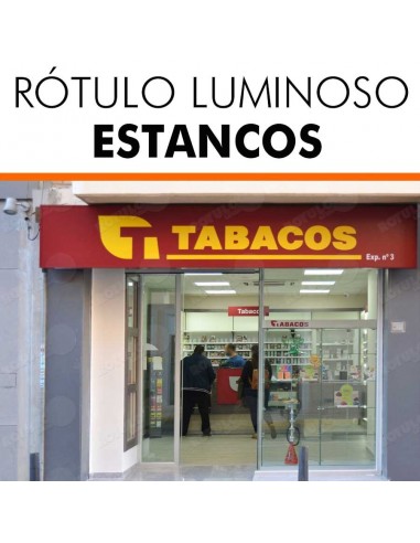 Rótulos estancos y tabacaleras