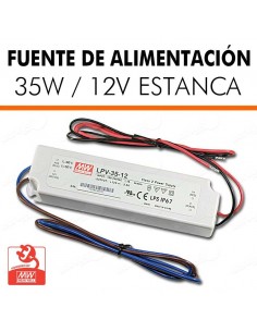 Fuente alimentación MEAN WELL LPV-35W