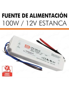 Fuente alimentación MEAN WELL LPV-100W