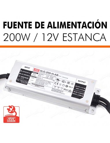 Fuente alimentación MEAN WELL XLG-200W