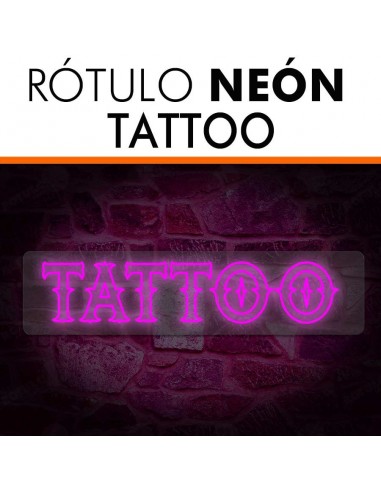 Rótulo neón Tattoo