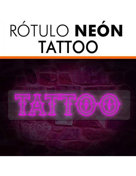 Rótulo neón Tattoo