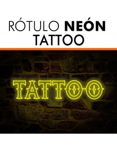 Rótulo neón Tattoo