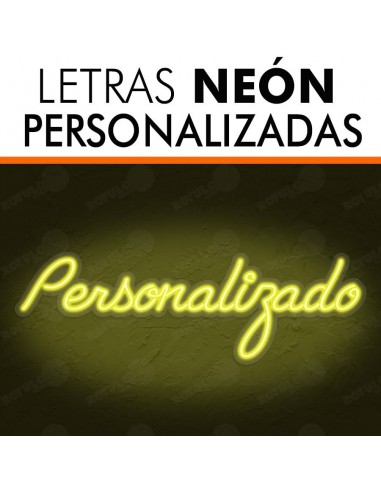 Rótulo neón personalizado