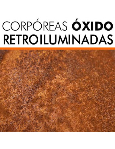 LETRAS EFECTO ÓXIDO