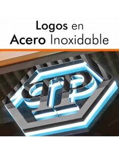 LOGOTIPO ACERO INOXIDABLE