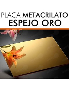 METACRILATO ESPEJO ORO-DORADO