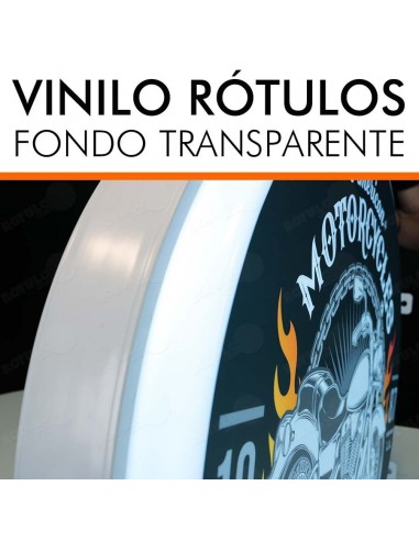 VINILO TRANSPARENTE LUMINOSO