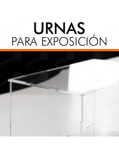 URNA METACRILATO EXPOSICION