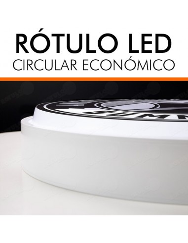 Rotulo redondo económico