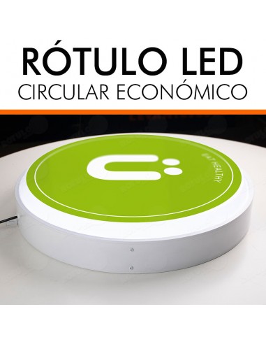 Rotulo redondo económico