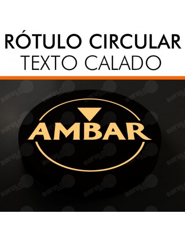 RÓTULO ACERO CORTÉN ÓXIDO