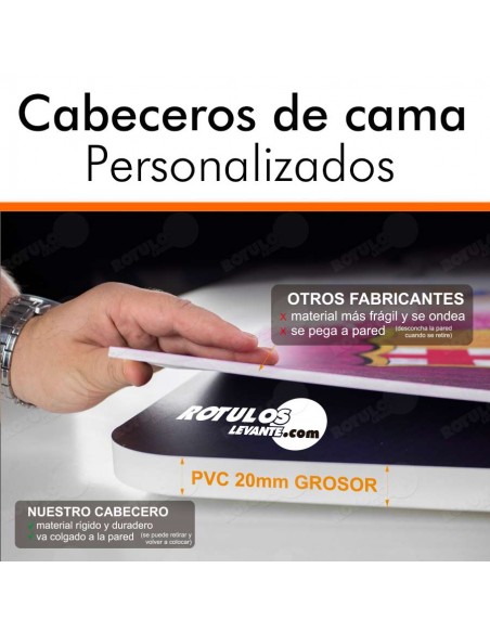 Cabecero personalizado FARO Y ACANTILADOS
