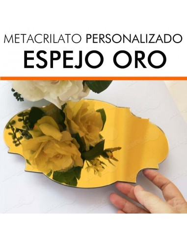 METACRILATO ESPEJO ORO-DORADO