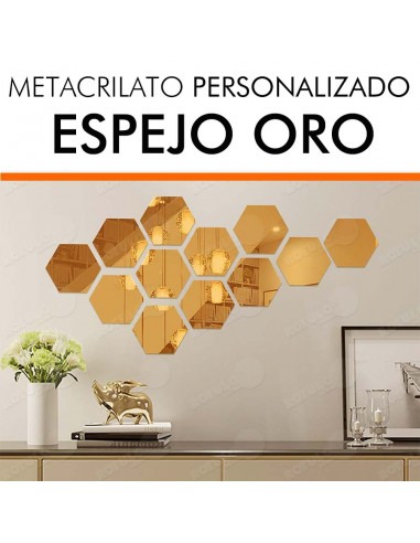 METACRILATO ESPEJO ORO-DORADO