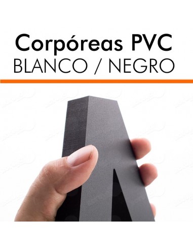 Letras macizas 3d blancas