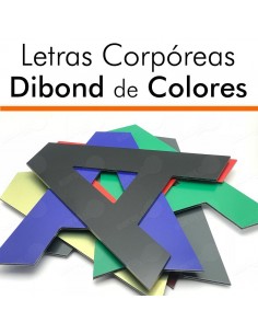 Letras corporeas Gigantes XXL metalicas