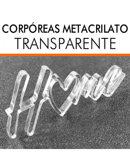 Letra corporativa metacrilato