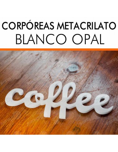 Corpóreas Metacrilato blanco
