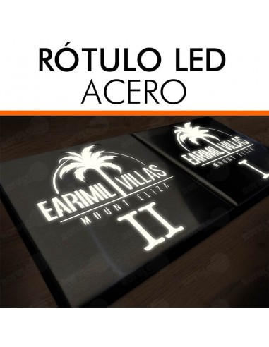 RÓTULO BANDEJA ACERO INOXIDABLE