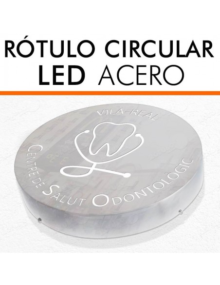 RÓTULO LUMINOSO RECONDO DE ACERO