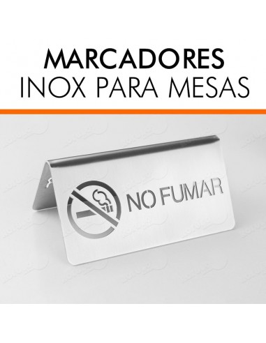 NUMEROS MARCADORES INOX PARA MESAS