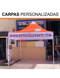 Carpa personalizada para eventos 3x4,5 2