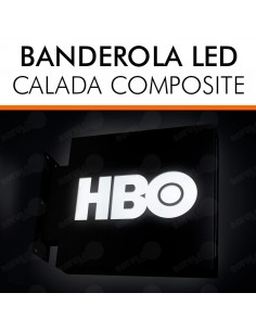 Banderola calada de aluminio composite 2