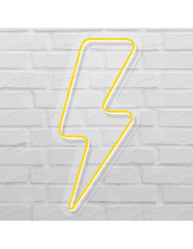 Rótulo neón Rayo