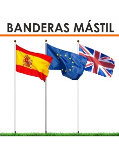 Banderas mástil publicitaria