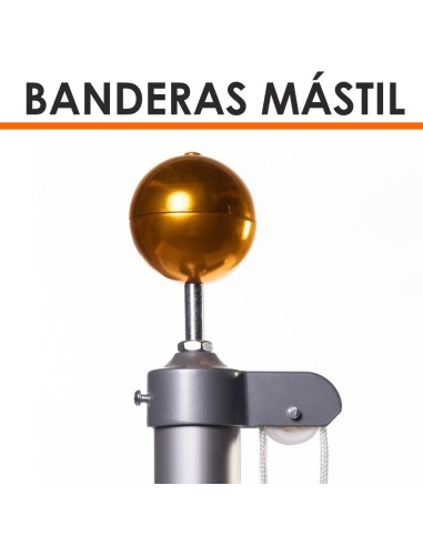 Banderas mástil publicitaria