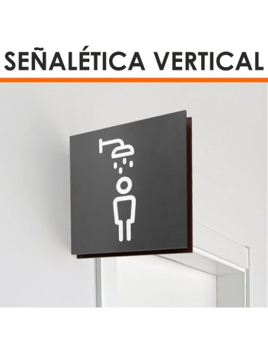 Señalética vertical para edificios