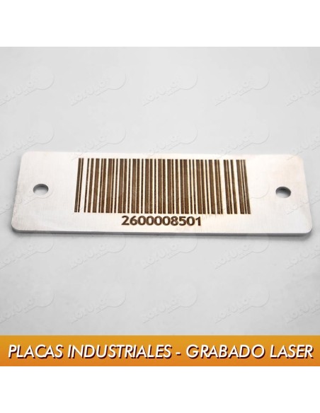 Placas grabado laser