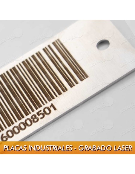 Placas grabado laser