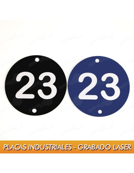 Placas industriales en aluminio