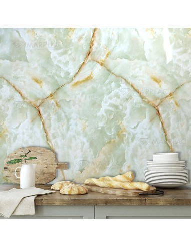 Placas decorativas efecto mármol para baños y cocinas