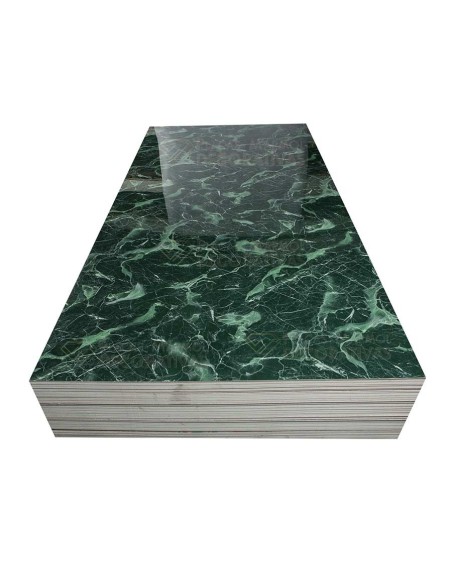 Paneles decorativos efecto mármol verde esmeralda