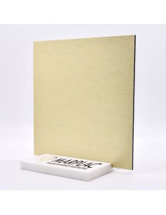 Placa decorativa Oro cepillado para decoración 2