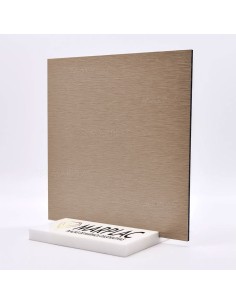 Revestimiento bronce cepillado para decoración 2