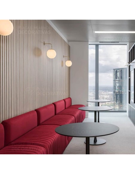 Revestimiento listones Pvc efecto madera.