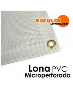 Lona microperforada impresa barato 2