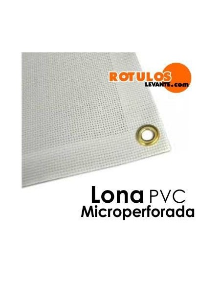 Lona microperforada impresa barato